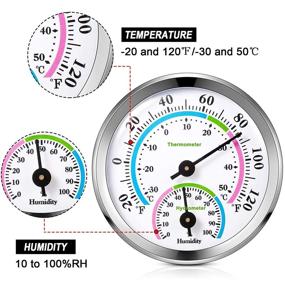 img 2 attached to Thermometer Hygrometer Wireless Temperature Incubator Heating, Cooling & Air Quality