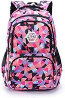 🎒 adanina geometric primary backpack: perfect for students on the go! logo