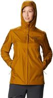 mountain hardwear womens acadia jacket logo