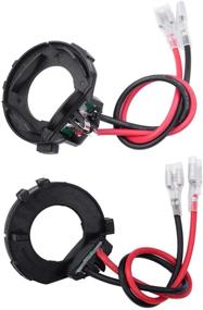 img 4 attached to Адаптеры держателей ламп для передних фар LED Volkswagen Golf MK7 Jetta - набор из 2 штук