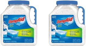 img 1 attached to 🔒 DampRid FG37 Moisture Absorber Refill: Fragrance-Free 2-Pack for High-Quality Moisture Control, 7.5 lb