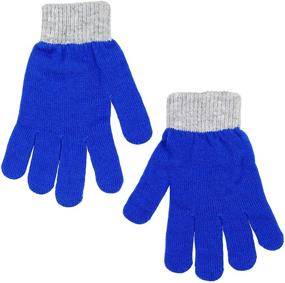 img 1 attached to Optimized for Cold Weather: Nintendo Super Mario Weather Glove - Ideal Boys' Accessories