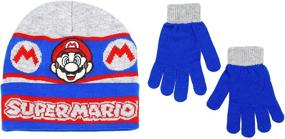 img 4 attached to Optimized for Cold Weather: Nintendo Super Mario Weather Glove - Ideal Boys' Accessories