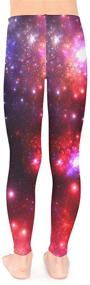 img 1 attached to 💜 PattyCandy Unisex Purple Toddler Leggings for Girls' Fashionable Apparel