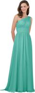 alicepub tiffany bridesmaid dresses shoulder women's clothing for dresses logo