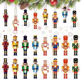 img 4 attached to Christmas Nutcracker Nutcrackers Traditional Decoration