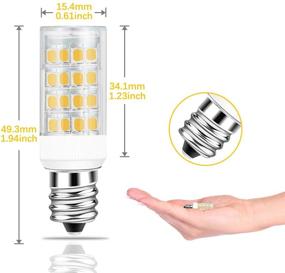 img 3 attached to 💄 Enhance Your Makeup Routine with the 2Pack 4W LED Bulb: Single Double Sided Lighted Magnification for Cosmetic Vanity Mirrors