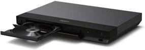 img 2 attached to Сетевой проигрыватель Blu Ray 4K Sony UPB-X700 - Ultra HD 3D Hi-Res Audio - Blu-ray-плеер с Wi-Fi с 4K HDMI-кабелем и пультом дистанционного управления (UPB-X700)