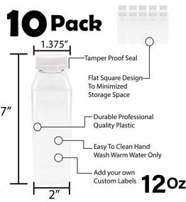 img 3 attached to 🧃 Disposable Empty Juice Bottles - 1 Ounce