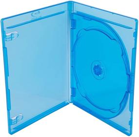 img 2 attached to 🔵 AcePlus 25 Превосходных Blu-ray Тройные Корпуса: Стандартная толщина 12 мм, логотип, выполненный методом экранной печати, прозрачное покрытие.