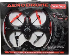 img 2 attached to ✈️ Aerodrone 2.4 GHz 4 Channel Black RC Quadcopter, Mega