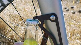 img 3 attached to 🍺 Freedom Bike Bottle Lever: Convenient Beer Bottle Opener, Mounts Seamlessly Behind Water Bottle Cages - Lightweight and Discreet