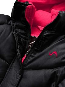 img 2 attached to Stylish Options for Girls: 🧥 Vertical '9 Bubble Jacket (More Styles)