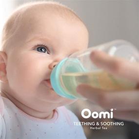 img 2 attached to Oomi Organic Baby Teething Herbal Tea - 30 Servings - Safe for Infants - Natural & USDA Certified - Chemical-Free, Caffeine-Free, and Chamomile-Infused - Promotes Oral Pain Relief and Restful Baby Sleep