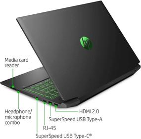 img 2 attached to 💻 HP Pavilion 16.1 inch Gaming Laptop - FHD 144Hz, Core i5, GTX 1660 Ti, 8GB RAM, 512GB SSD