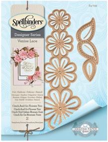 img 1 attached to 🌸 Карандаш и уход Цветы "Two Etched/Wafer Thin Dies by Spellbinders Shapeabilities" от Spellbinders