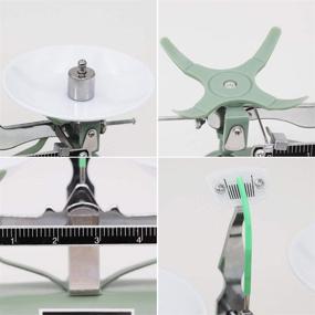 img 1 attached to 📊 Double Pan Balance Scale for Laboratory and School Use - Mechanical Balance Scale with Table Tray