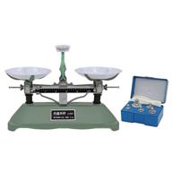📊 double pan balance scale for laboratory and school use - mechanical balance scale with table tray logo