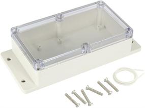 img 4 attached to Uxcell 158Mmx90Mmx46Mm Universal Enclosure Transparent