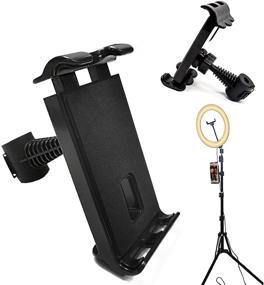 img 4 attached to USGohin Cell Phone Holder: The Perfect Tripod Ringlight Companion for Livestreaming and Webcam Use