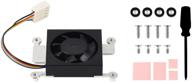 🌀 efficient 3007 cooling fan for raspberry pi compute module 4 (pi cm4), including thermal tapes for low noise performance logo