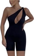 👗 sheseeworld sleeveless shoulder backless jumpsuits: fashionable women's clothing logo