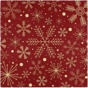 img 4 attached to Senya Christmas Snowflakes Washable Polyester Food Service Equipment & Supplies