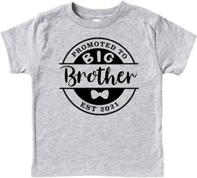 img 2 attached to Promoted Brother Sibling Announcement T Shirts Boys' Clothing in Tops, Tees & Shirts
