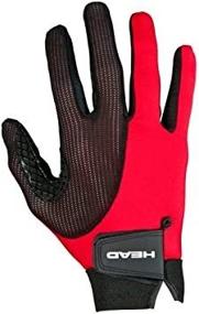 img 4 attached to 🧤 Web Grip Breathable RIGHT & LEFT Hand Leather Racquetball Glove - Enhance Control with HEAD Glove