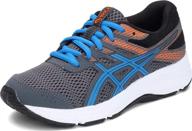 👟 asics kids' contend 6 gs running shoes: lightweight and durable footwear for active kids logo