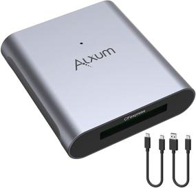 img 4 attached to 📸 Alxum CFexpress Card Reader USB 3.1 Gen 2 10Gbps USB C to CFexpress Type B Memory Card Adapter for Mac | Thunderbolt 3 Support | 2 Data Cables | Android/Windows/Mac OS/Linux Compatible