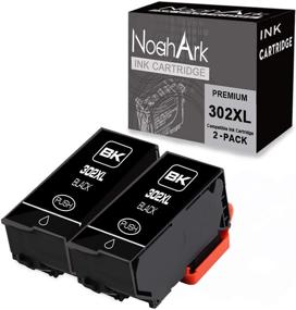 img 4 attached to 🖨️ NoahArk 2 Packs 302XL Remanufactured Ink Cartridge for Epson Expression Premium XP-6000 XP-6100 - High-Capacity Replacement (2 Black)