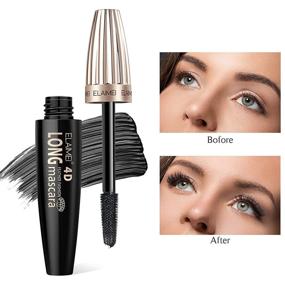 img 1 attached to Waterproof Smudge Proof Thickening Lengthening Mascaras