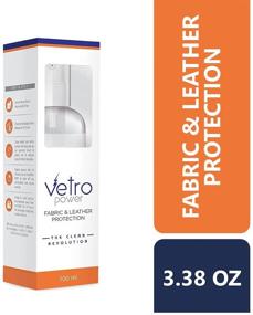 img 3 attached to 🛡️ Vetro Power Fabric Leather Upholstery Protector Spray: Invisible Water Stain & Spills Protection for Furniture, Sofas, Couches, Chairs, Pillows (3.38 fl oz / 100ml)