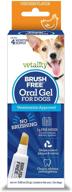 vetality brush free oral gel for dogs: prolong dental care with teeth and gum cleaning formula logo