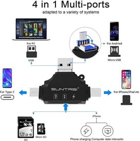 img 2 attached to Android Computer Portable Adapter Compatible Computer Accessories & Peripherals in Memory Card Accessories