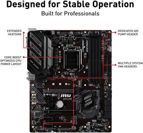 img 1 attached to MSI ПК материнская плата LGA1151 MS 7B98