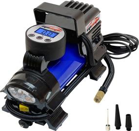 img 4 attached to 🔧 Efficient and Convenient: EPAuto 12V DC Portable Air Compressor Pump - Digital Tire Inflator