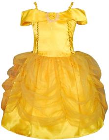 img 4 attached to 👸 Stunning Dressy Daisy Princess Costume Dresses: Be The Belle of the Ball
