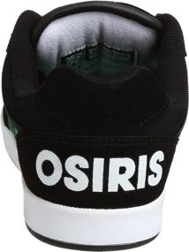 img 2 attached to 👟 Белые мужские скейтбордные кроссовки от Osiris Duffel Halen