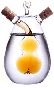 img 2 attached to Cruets Oil Vinegar 2 in 1 Dispenser: ELETON Kitchen Supplies for Versatile Cooking Needs