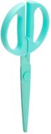 🧵 poppin aqua blunt tip sewing scissors: top-quality craft tool with 9-inch length logo