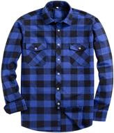 alimens gentle button regular flannel men's clothing for shirts logo