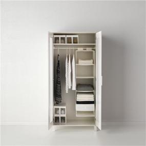 img 3 attached to 🗄️ Ikea White Organizer with Compartments - Model 403.000.49