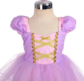 img 1 attached to 👑 Dressy Daisy Halloween Princess Costumes for Dress Up, Pretend Play, & Costumes