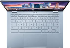 img 1 attached to Обзор ASUS Chromebook Flip C433: 14-дюймовый сенсорный экран, процессор Intel Core m3, 8 ГБ оперативной памяти, 64 ГБ памяти.