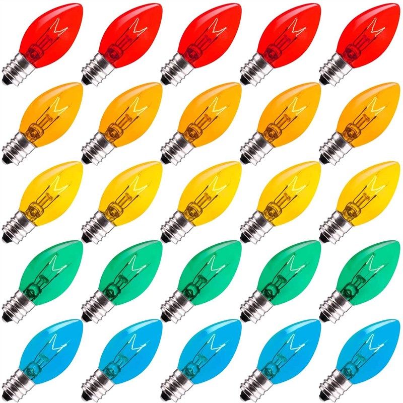 pack 25pcs light bulbs replacement 로고