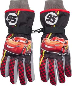 img 4 attached to 🧤 Ski Gloves for Boys - Lightning McQueen and Mickey Mouse Design Ski Gloves or Mittens by Disney