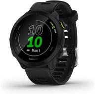 🏃 garmin forerunner 55: your ultimate gps running watch with daily suggested workouts and long battery life logo