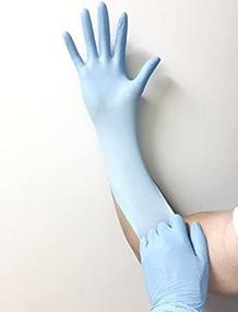 img 1 attached to Infi Touch Purpose Nitrile Gloves Length Household Supplies